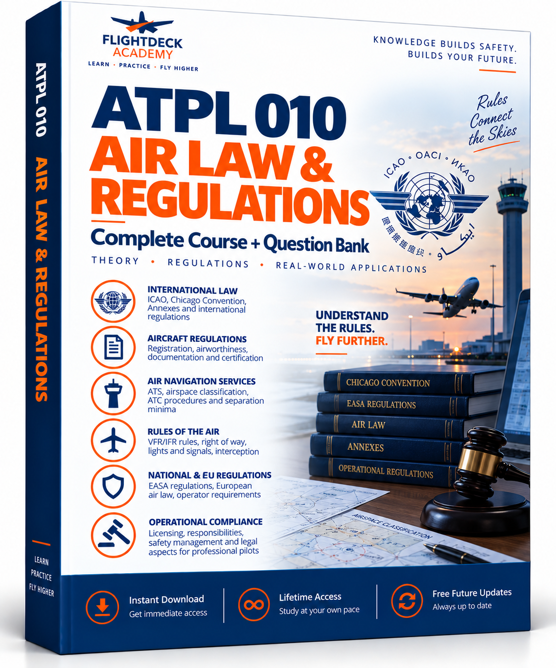 ATPL 010 – Air Law & Regulations | Complete Course + Question Bank