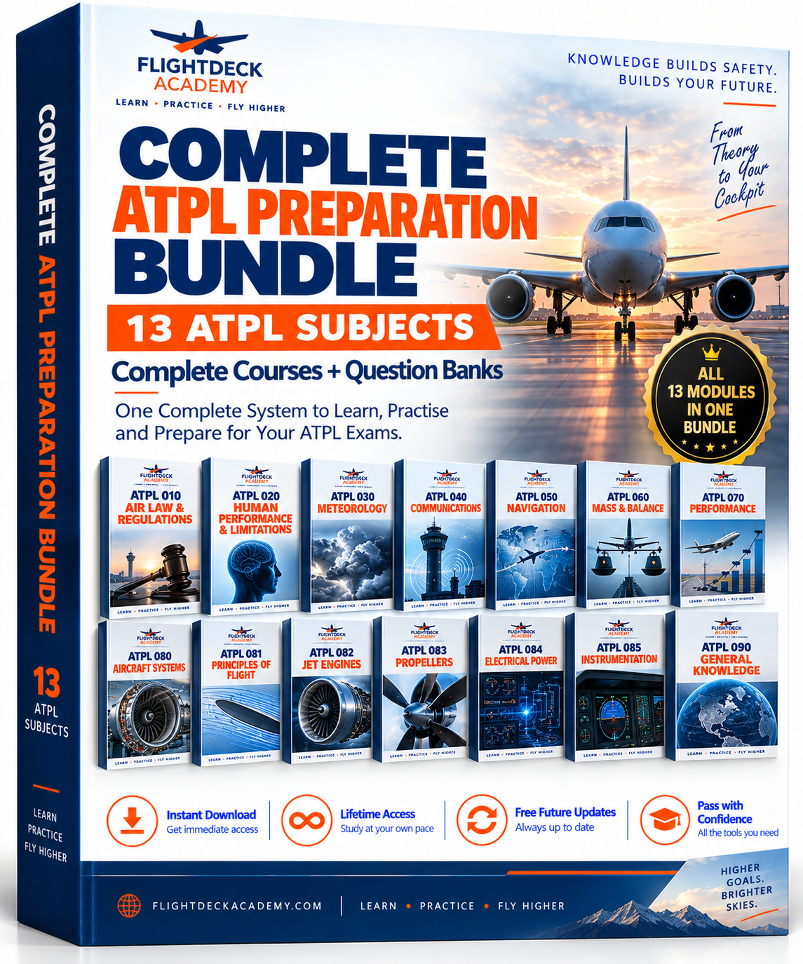 Complete ATPL Preparation Bundle | 13 Courses + Question Banks